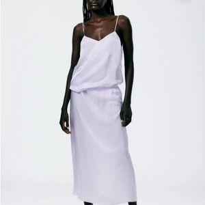 Tibi slip skirt Light Lavender